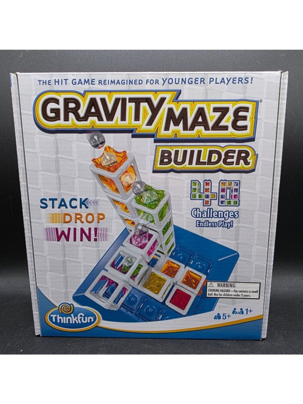 ThinkFun Gravity Maze Builder Game Marble Run Ages 5+ 40 Challenges Educational